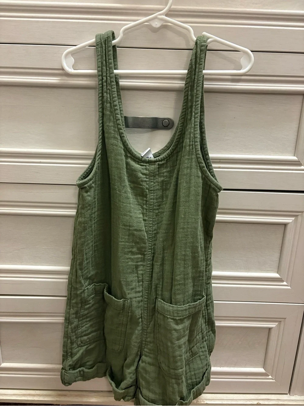 Old Navy Green Girls Romper Overall Shorts